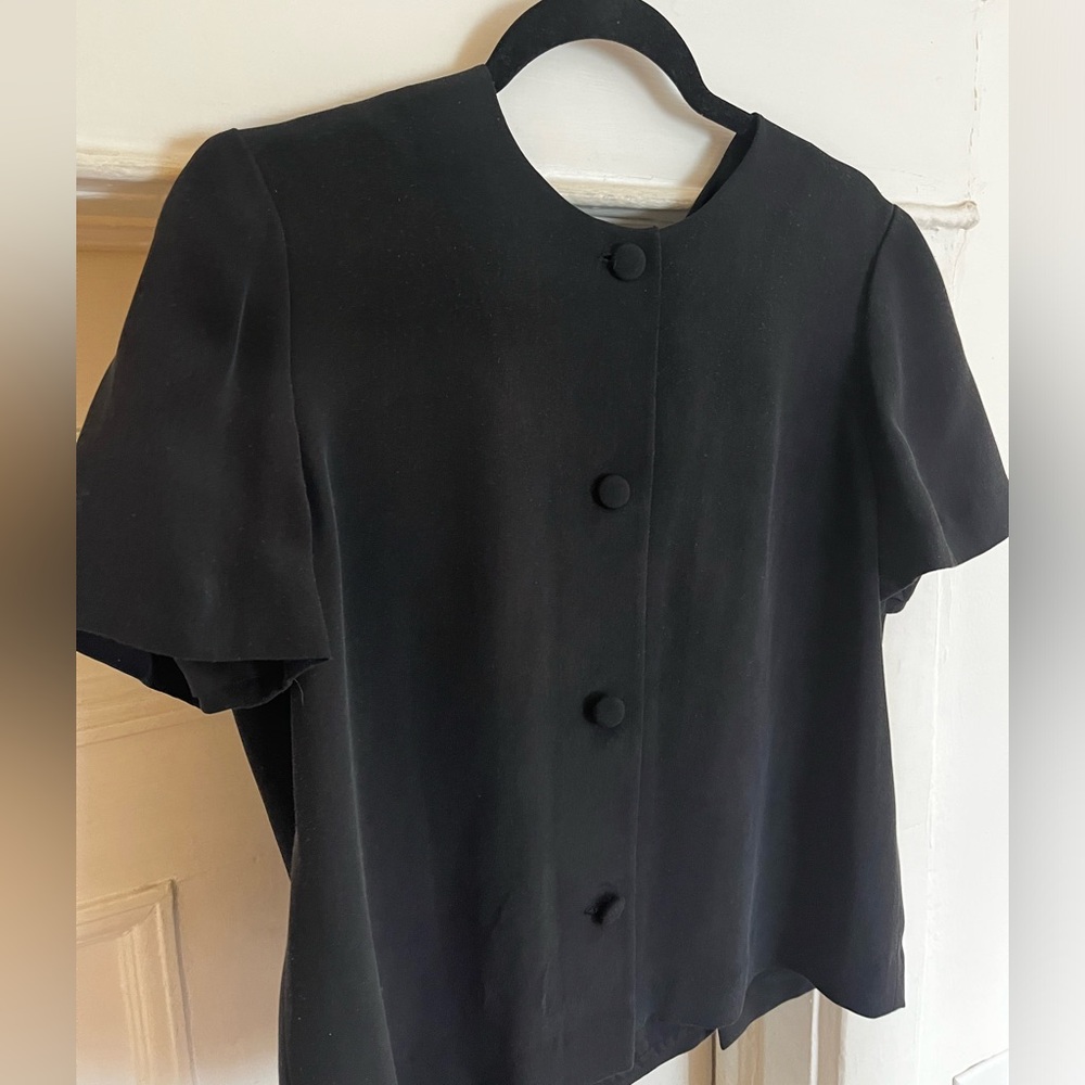 100% silk jacket / top